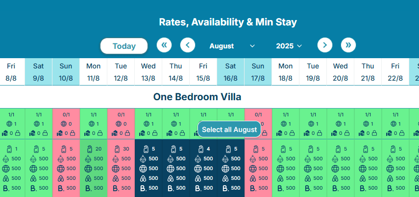 Batch Updates Across Multiple Dates