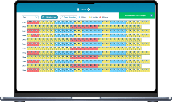 Minimum Stay Calendar