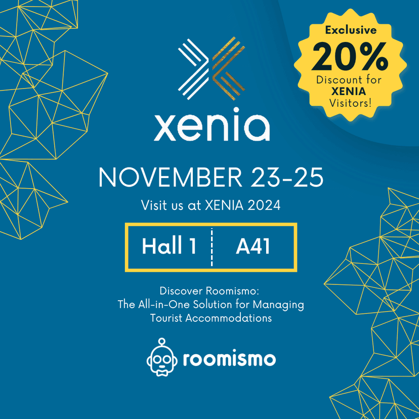 Roomismo στη XENIA 2024 – Αποκλειστική Έκπτωση 20% σε Καινοτόμες Λύσεις Φιλοξενίας