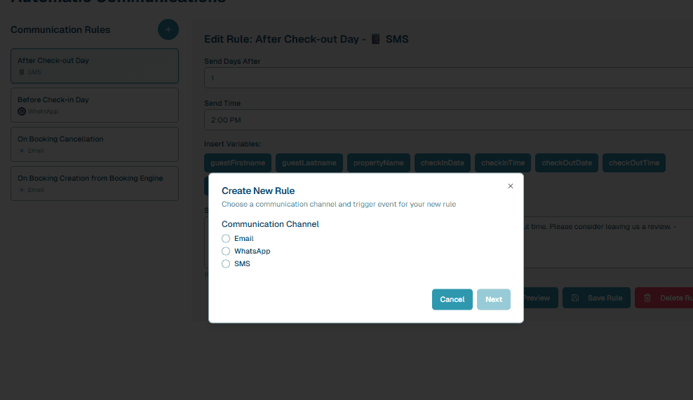 Automated Guest Messaging
