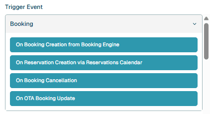 Communication Rules by Property or Booking Type