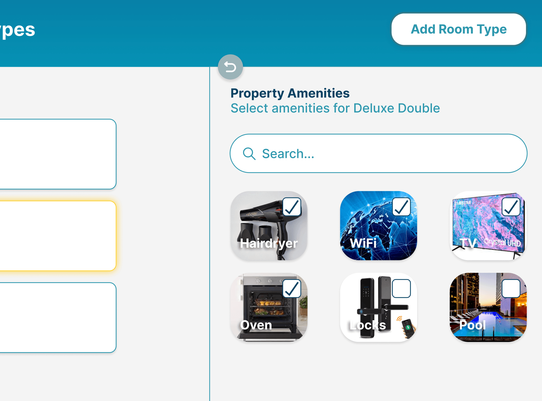 Customisable Amenities & Facilities Listings