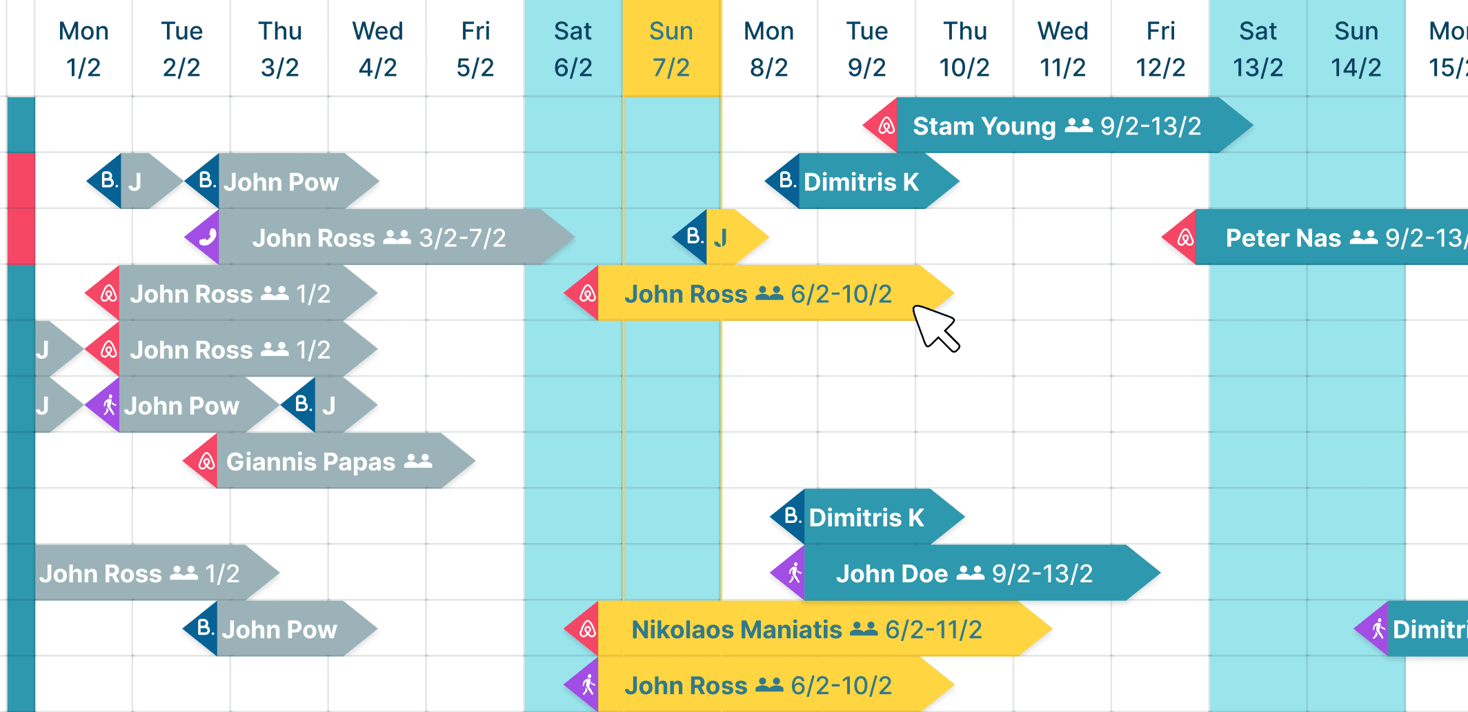 Drag-and-Drop Room Assignments