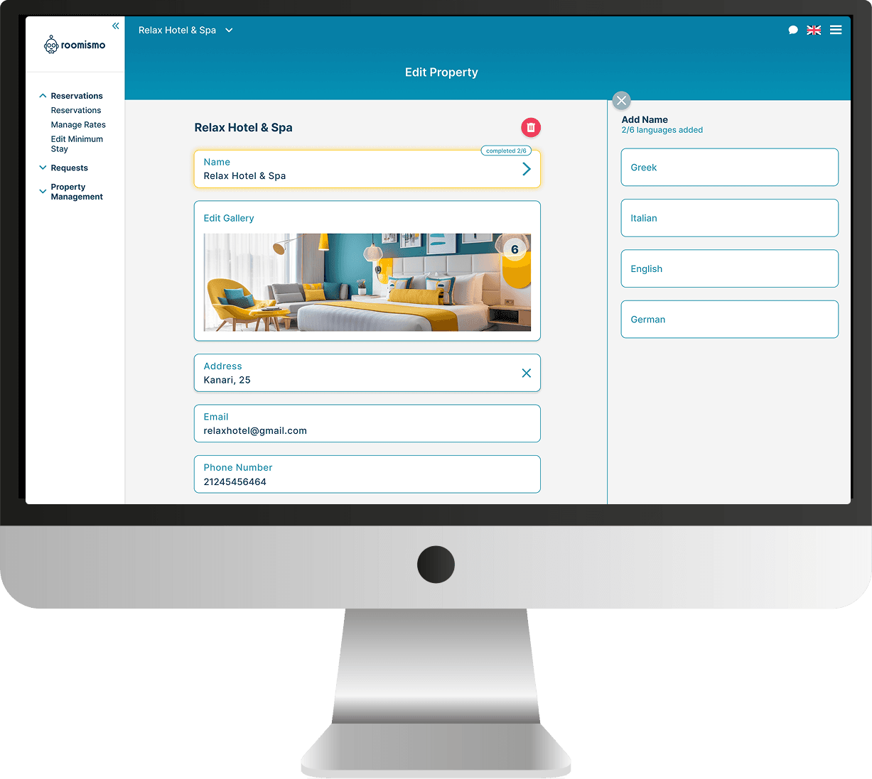 Λεπτομέρειες Καταλύματος & Παροχές